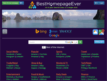Tablet Screenshot of besthomepageever.com